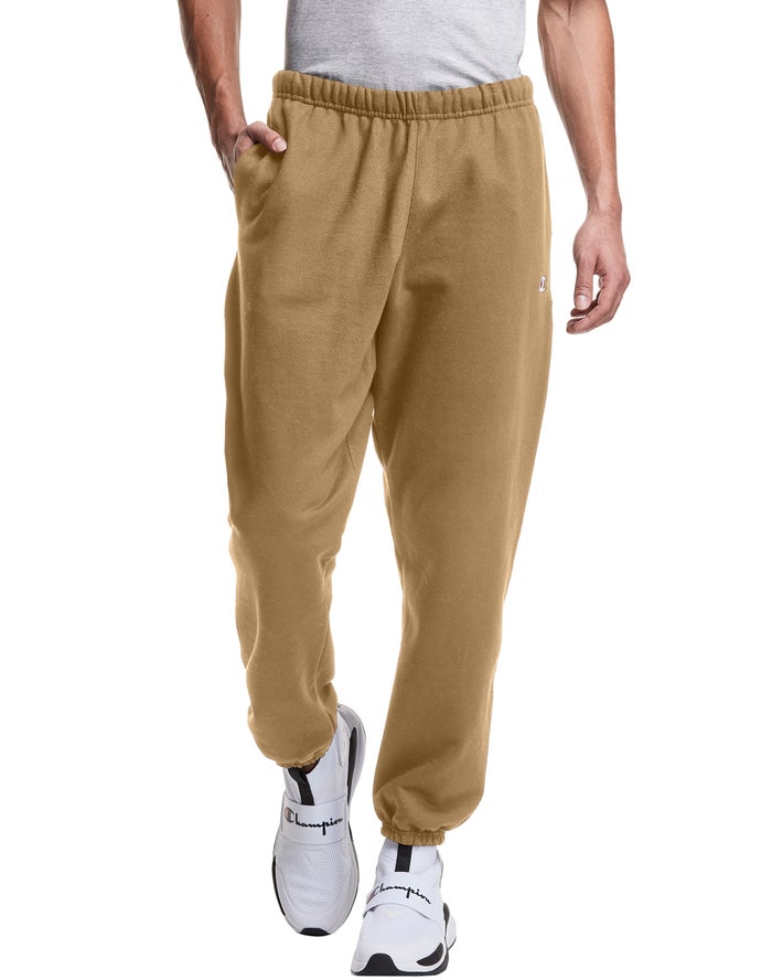 Champion Broek Heren - Khaki - Reverse Weave ( 678439-TVH )